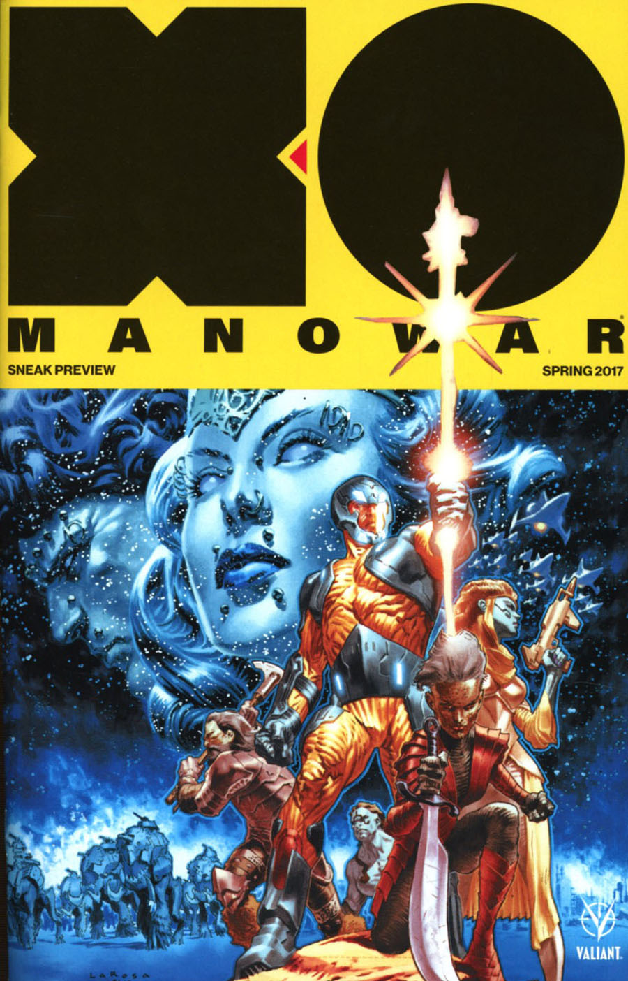 X-O Manowar Vol 4 Sneak Preview Spring 2017