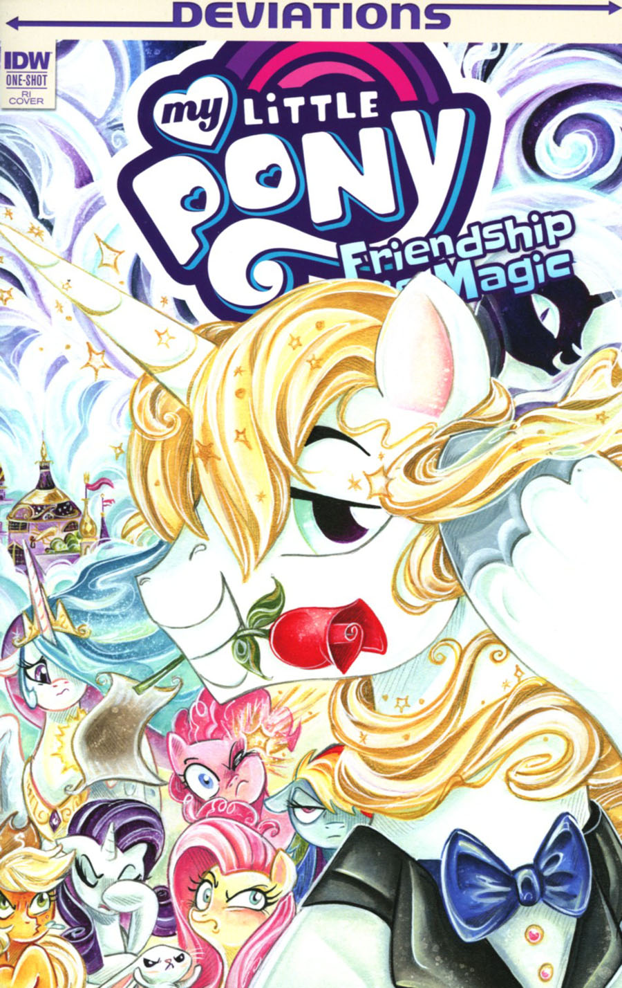 My Little Pony Friendship Is Magic Deviations One Shot Cover C Incentive Sara Richard Variant Cover