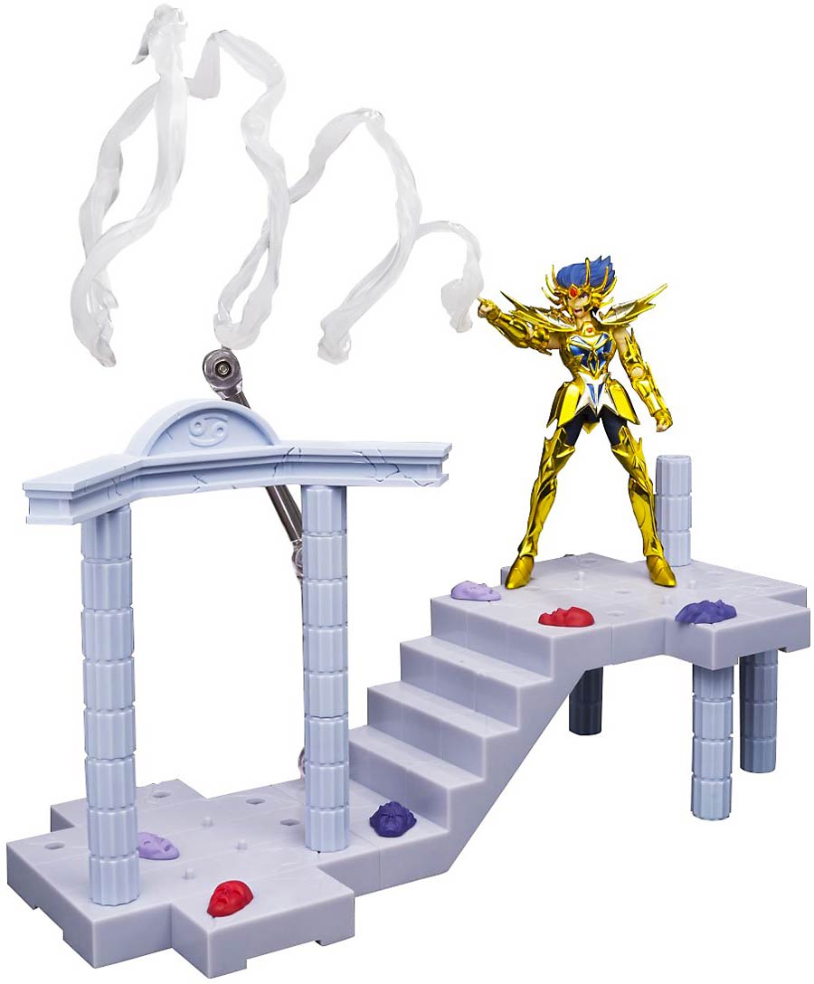 Saint Seiya D.D.Panoramation - Cancer Deathmask - Desperate Battle In The Palace Of The Giant Crab - Action Figure