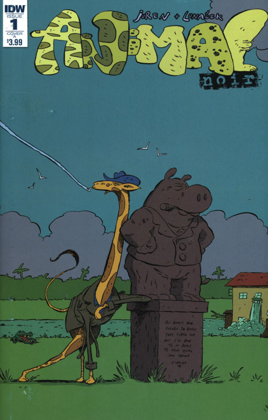 Animal Noir #1 Cover A Regular Izar Lunacek Cover