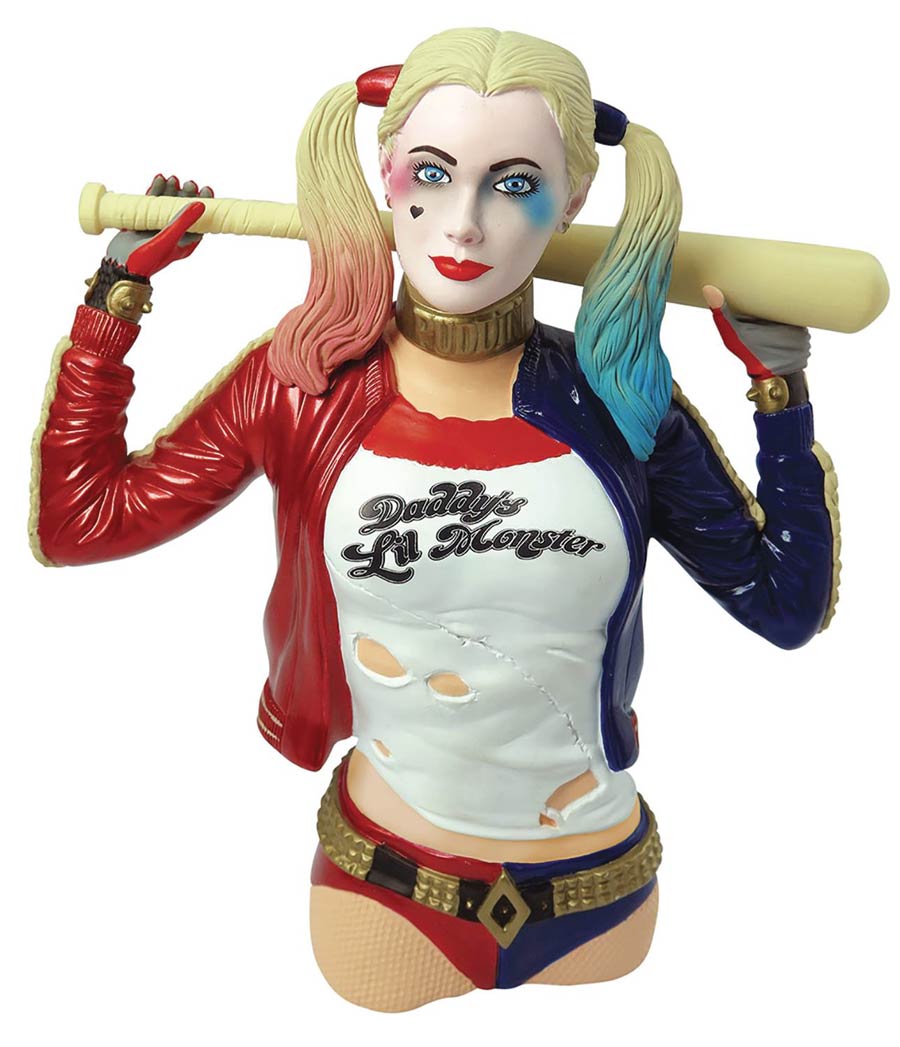 Suicide Squad Harley Quinn PVC Bust Bank