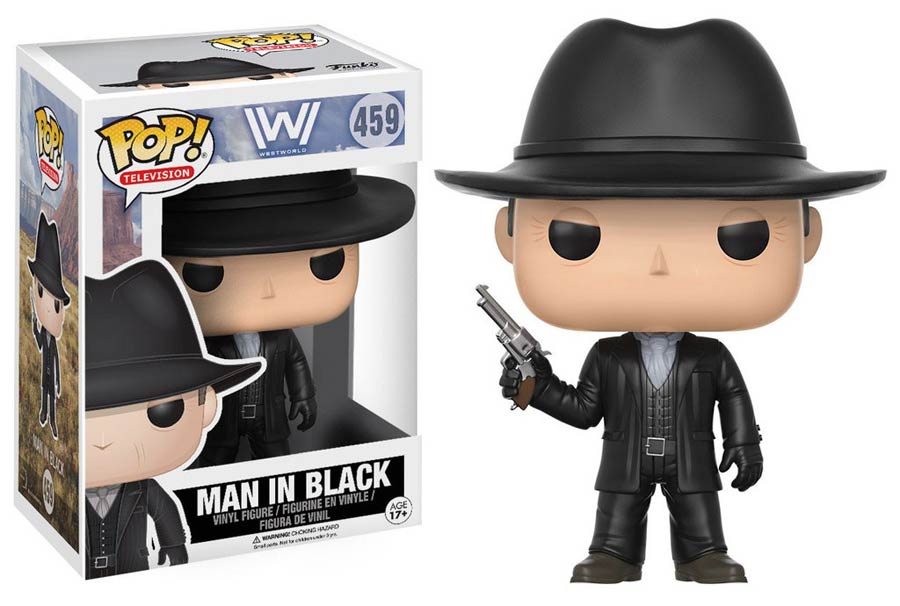 POP Television 459 Westworld The Man In Black Vinyl Figure