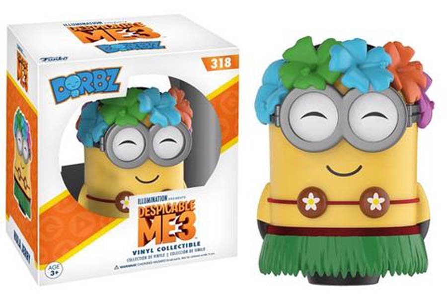 Dorbz 318 Despicable Me 3 Hula Jerry Vinyl Figure