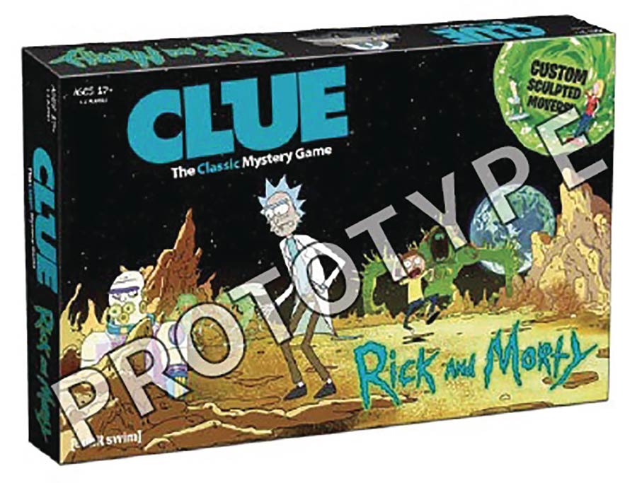 Clue Rick And Morty Collectors Edition