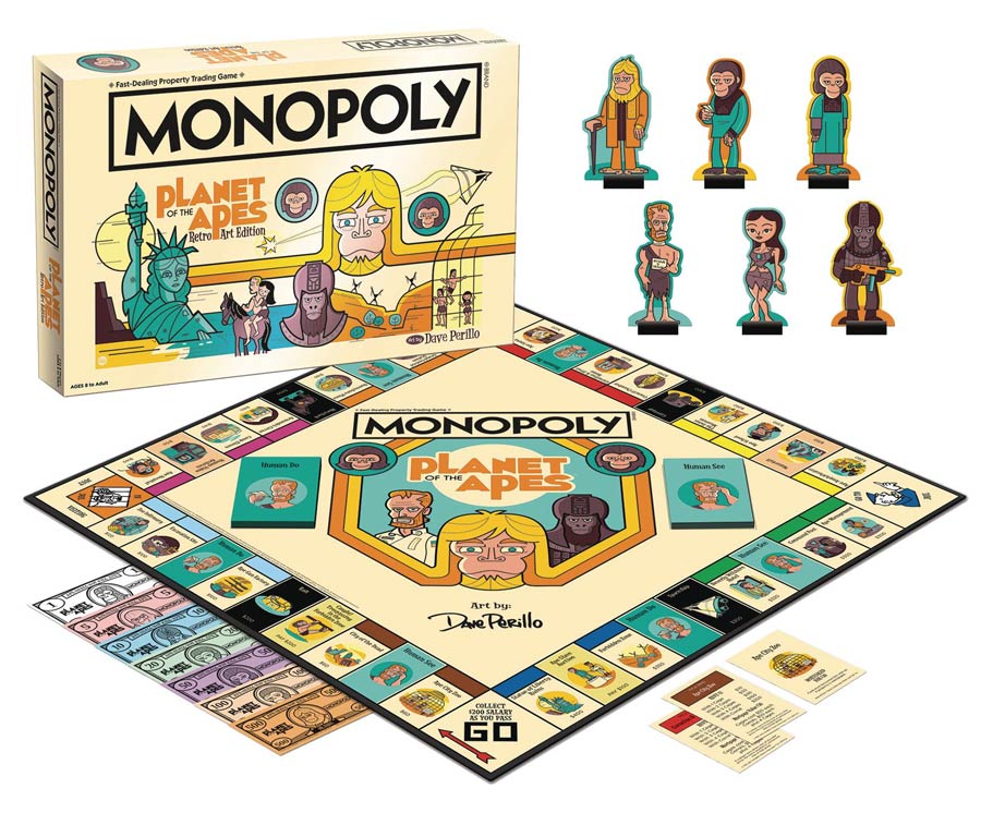 Monopoly Planet Of The Apes Collectors Edition