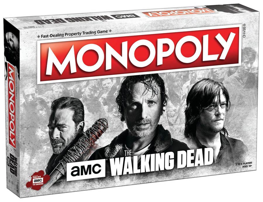 Monopoly The Walking Dead - AMC Collectors Edition
