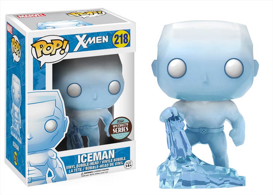 POP Marvel 218 X-Men Ice Man Vinyl Bobble Head