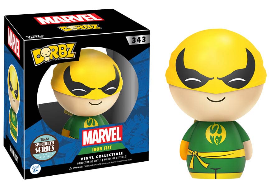 Dorbz 343 Iron Fist Vinyl Figure