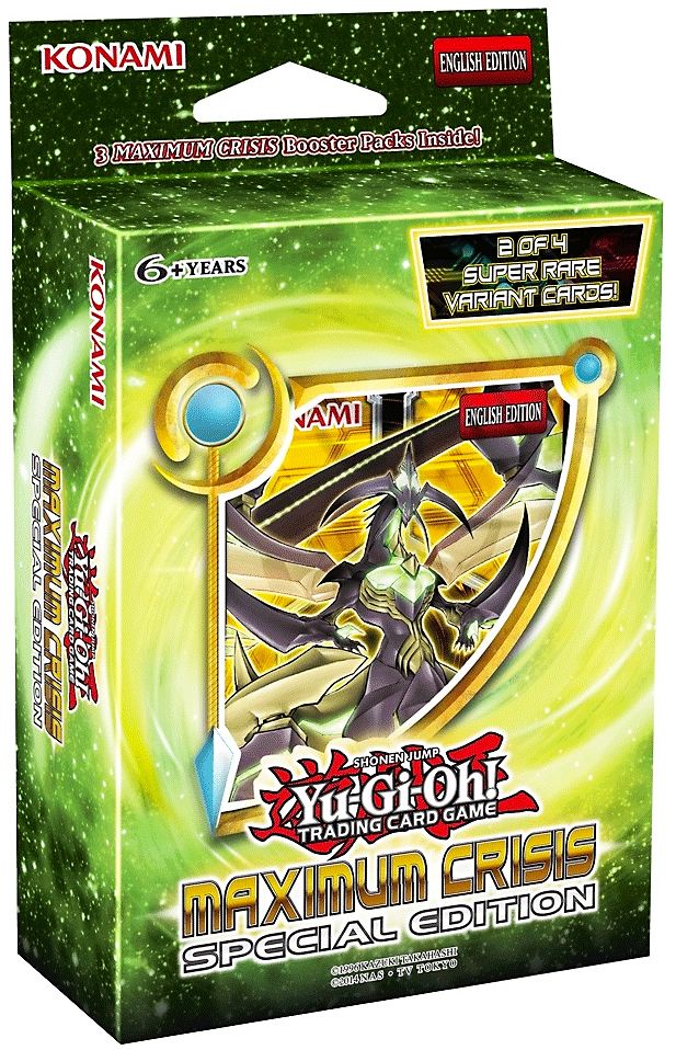 Yu-Gi-Oh TCG Maximum Crisis Special Edition Box