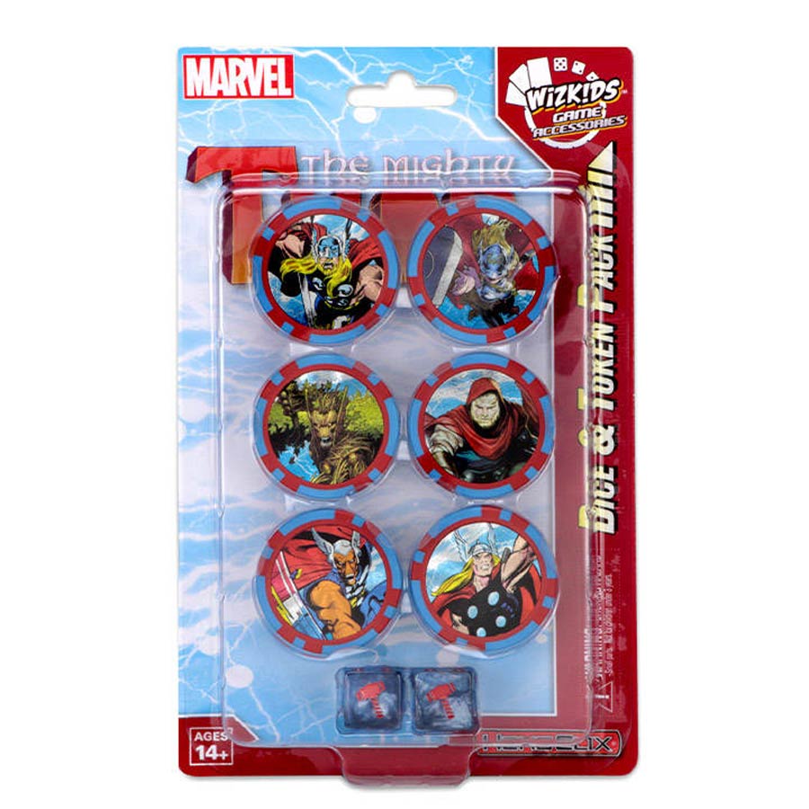 Marvel HeroClix The Mighty Thor Dice And Token Pack