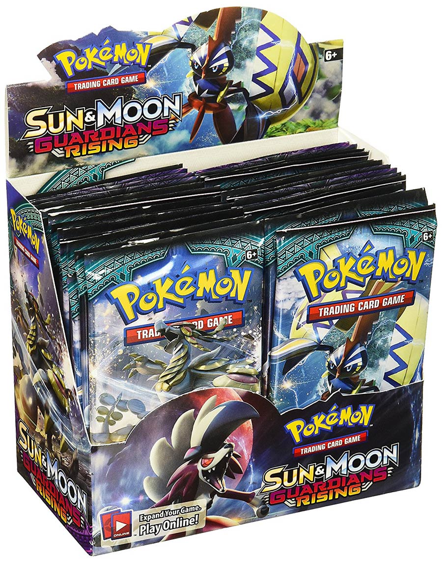 Pokemon TCG Sun & Moon Guardians Rising Booster Display (36)