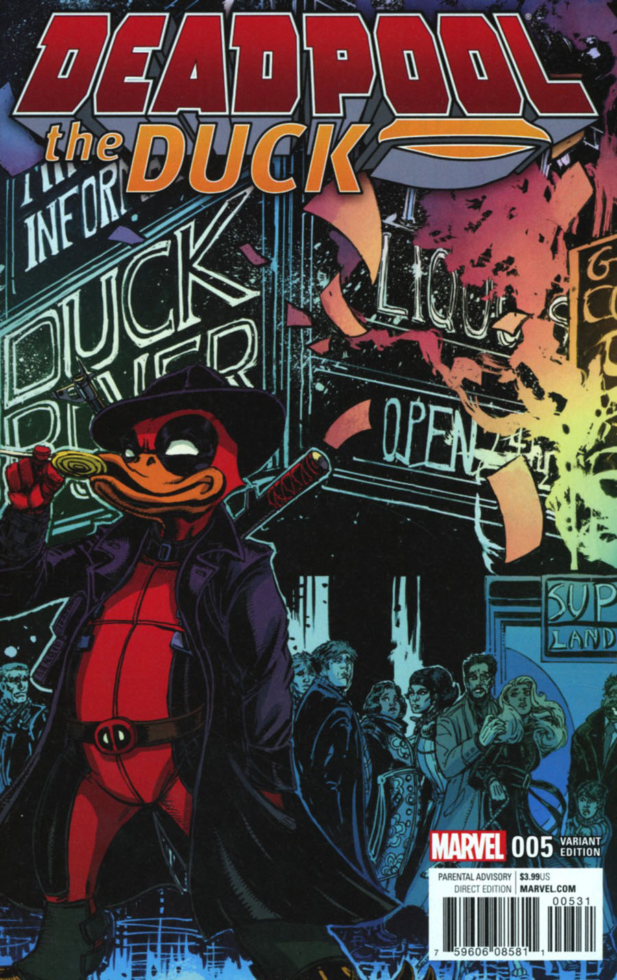 Deadpool The Duck #5 Cover C Incentive Joyce Chin Variant Cover
