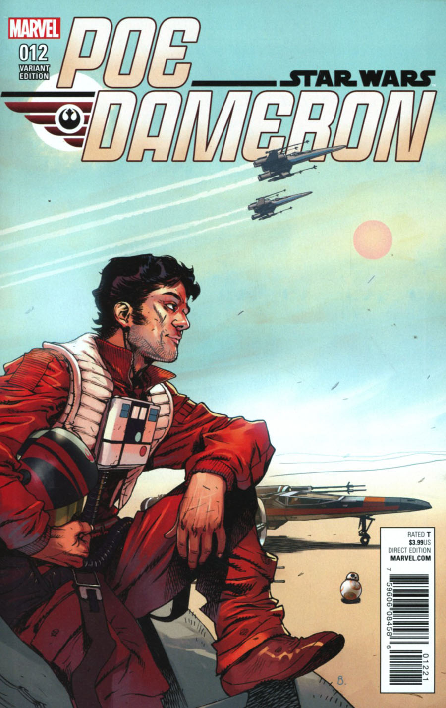 Star Wars Poe Dameron #12 Cover C Incentive Bengal Variant Cover