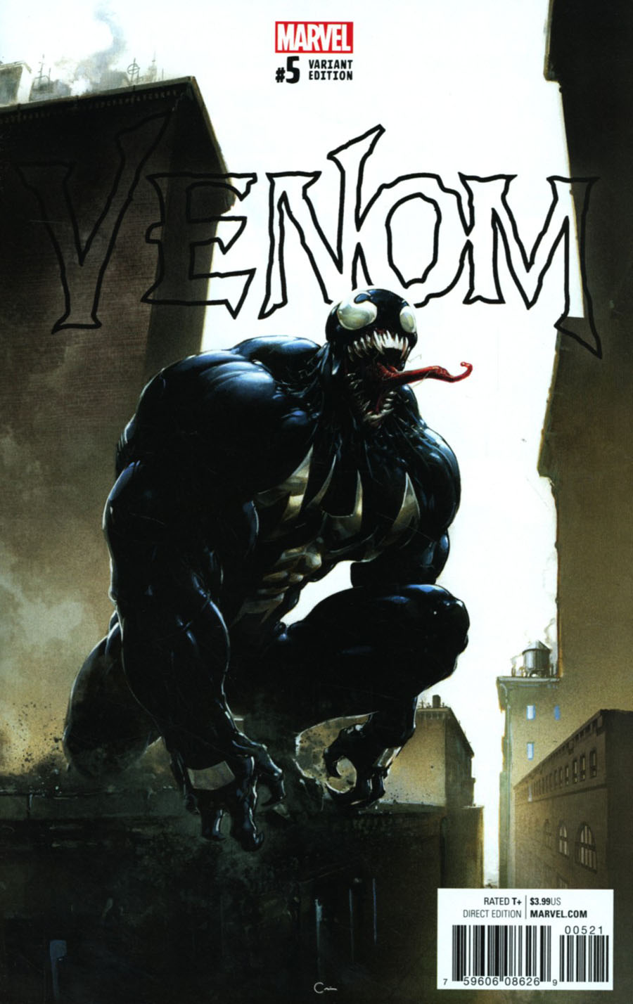 Venom Vol 3 #5 Cover B Incentive Clayton Crain Variant Cover
