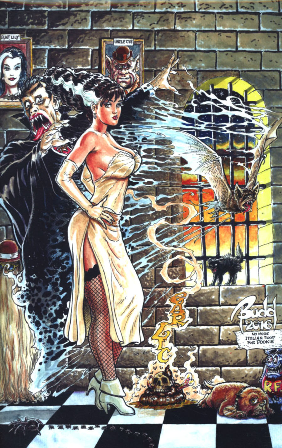 Cavewoman Monster Dreams One Shot Cover D Variant Budd Root Cover