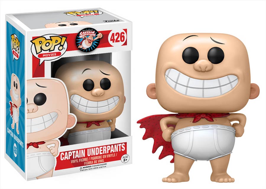 POP Movies 426 Captain Underpants Captain Underpants Vinyl Figure