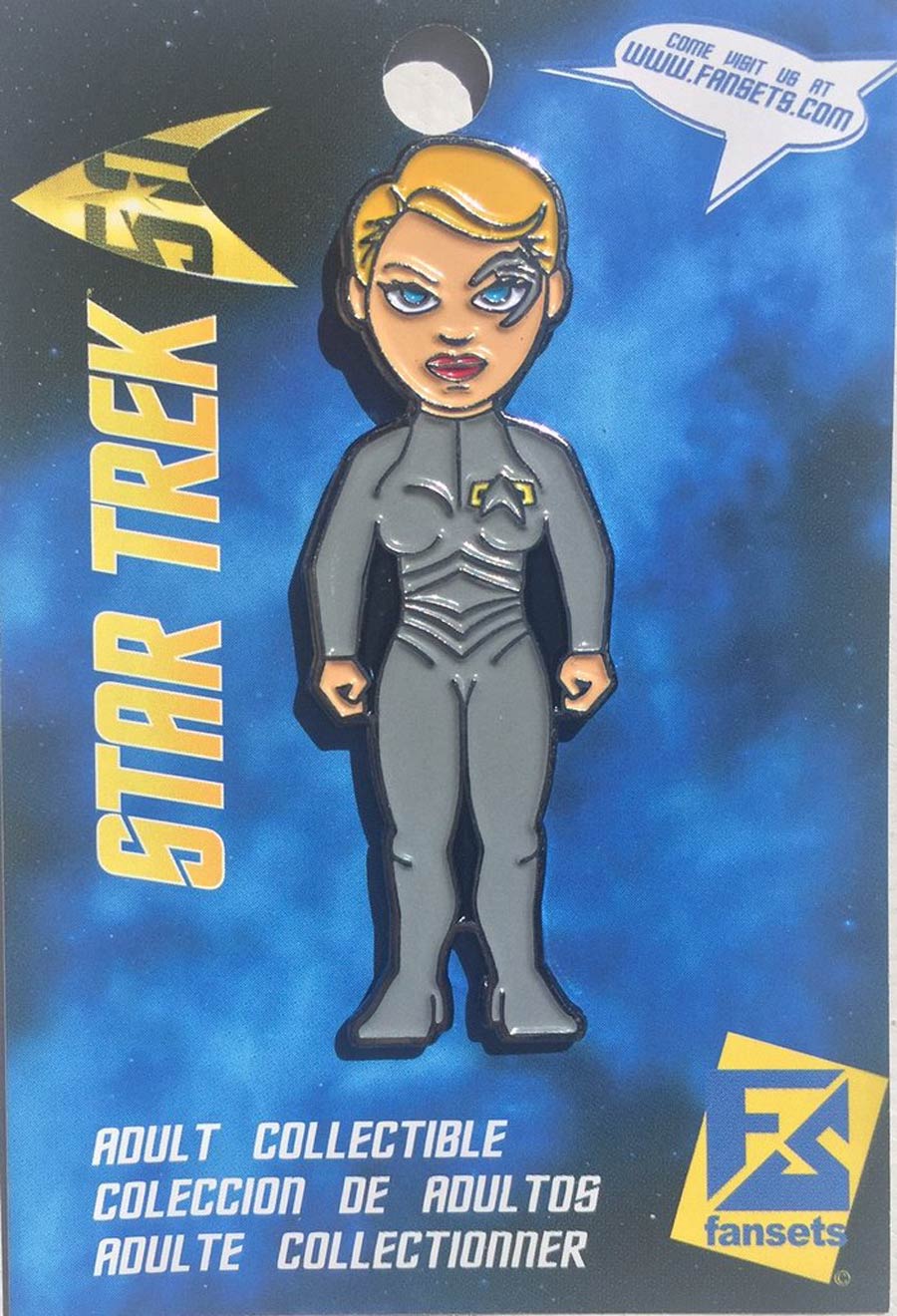 Star Trek Micro Crew Enamel Pin - Seven Of Nine