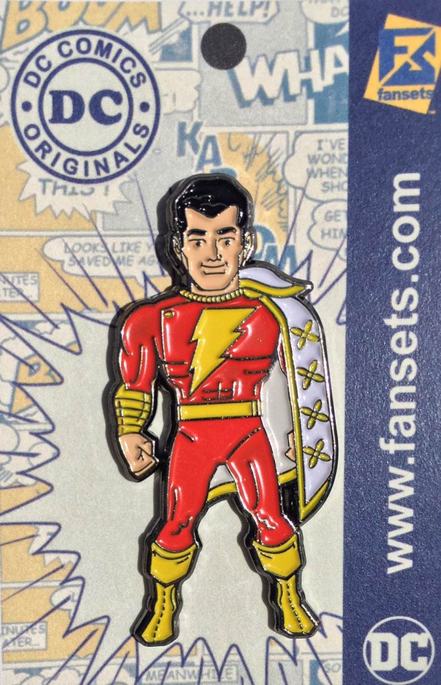 DC Comics Micro Justice Enamel Pin - SHAZAM