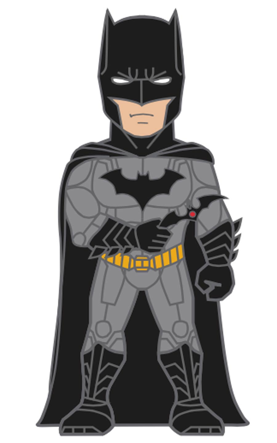 DC Comics Micro Justice Enamel Pin - Batman New 52 With Batarang