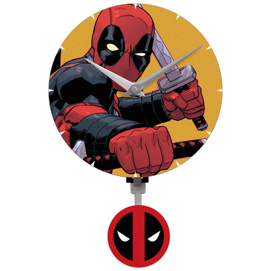 Marvel Comics Deadpool 6-inch Motion Clock