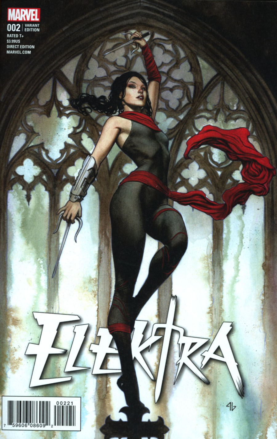 Elektra Vol 4 #2 Cover B Incentive Adi Granov Variant Cover