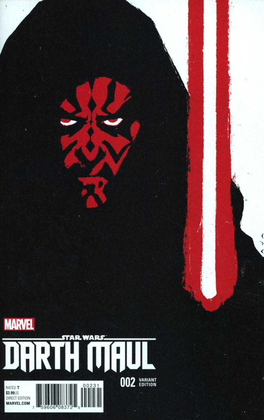 Star Wars Darth Maul #2 Cover C Incentive David Aja Variant Cover