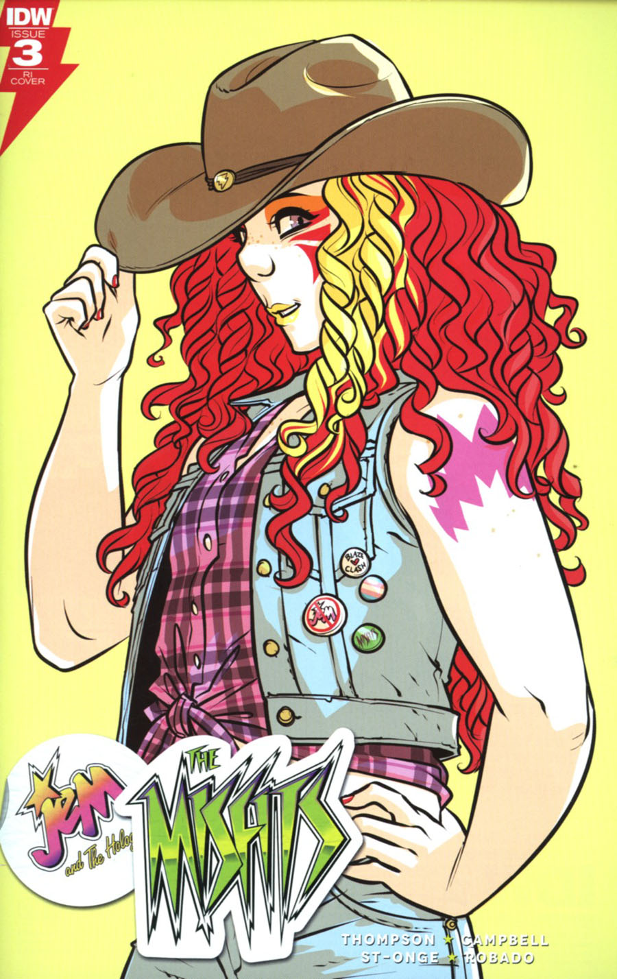 Jem And The Misfits #3 Cover C Incentive Sophie Campbell Variant Cover