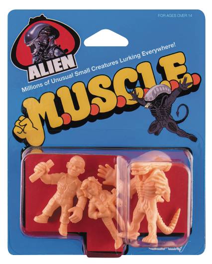 Alien M.U.S.C.L.E. Figures Pack A - Alien Ripley Ash