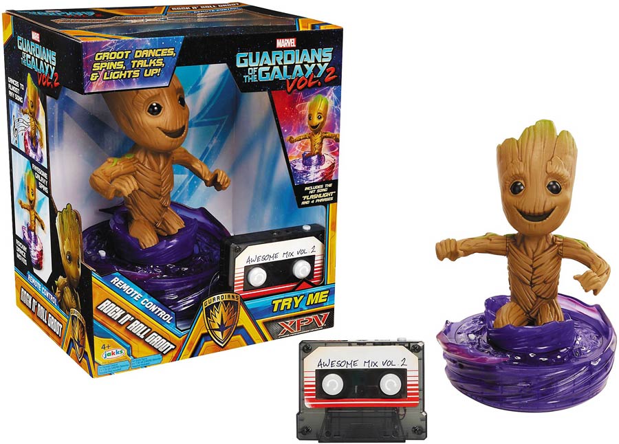 Guardians Of The Galaxy Vol 2 XPV Rock N Roll Groot R/C Figure