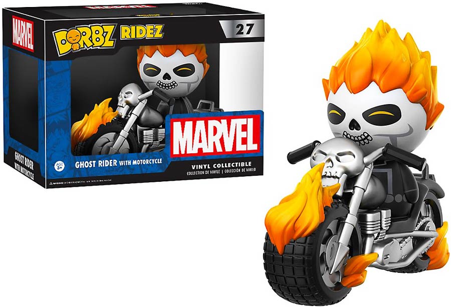Dorbz Ridez 027 Ghost Rider Motorcycle Vinyl Figures