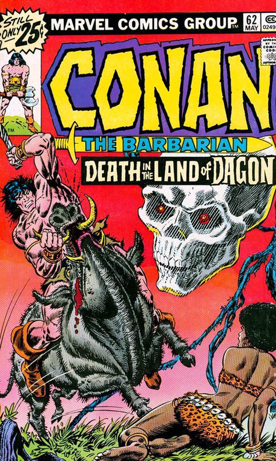 Conan The Barbarian #62 Cover A 25 Cent Regular Edition