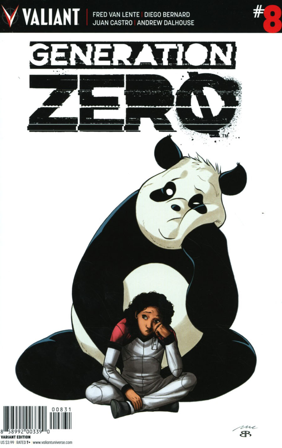 Generation Zero #8 Cover C Incentive Pere Perez Variant Cover