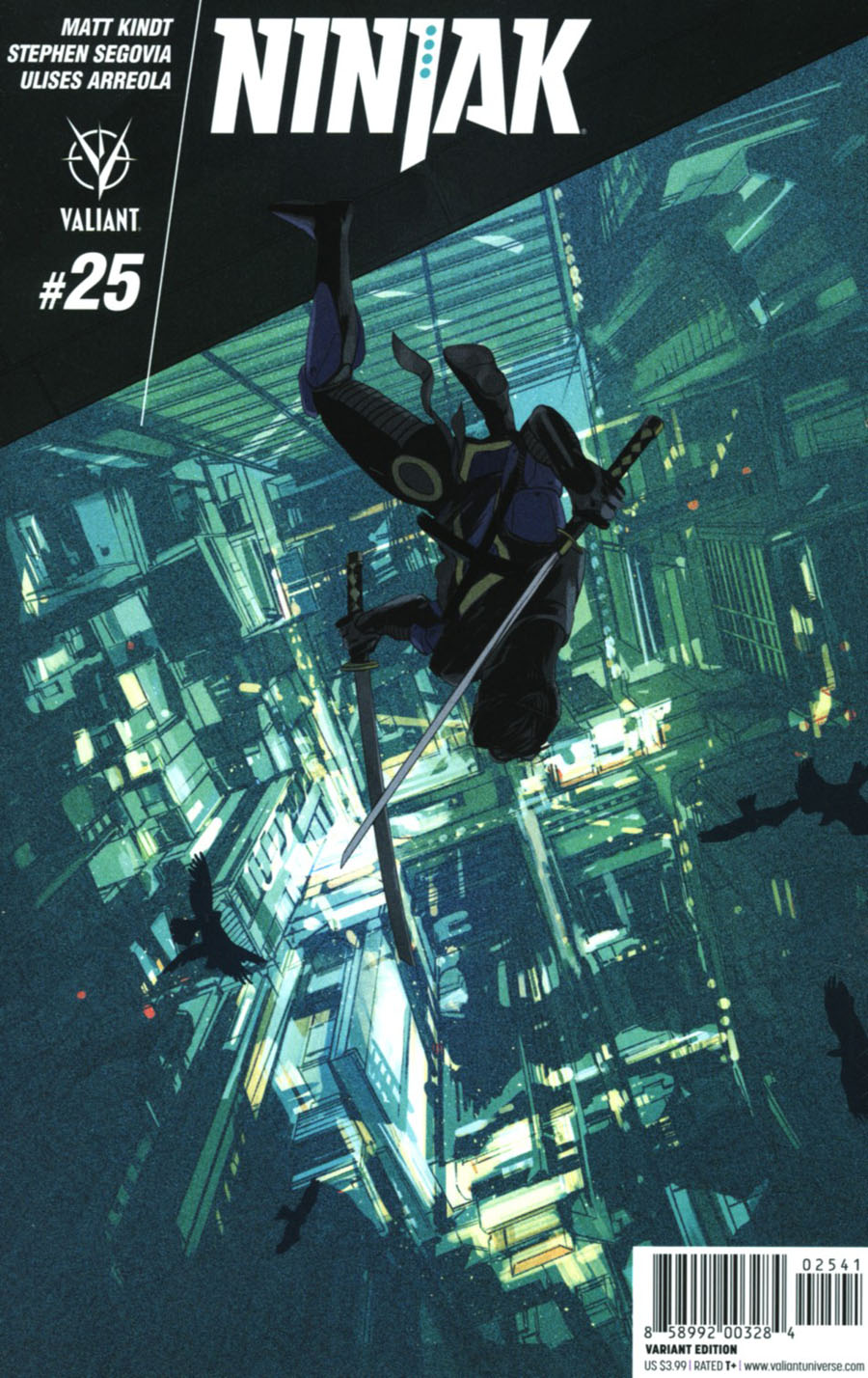 Ninjak Vol 3 #25 Cover D Incentive Owen Freeman Variant Cover