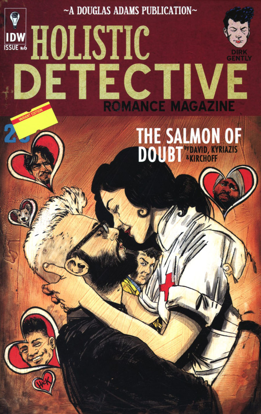 Dirk Gentlys Holistic Detective Agency Salmon Of Doubt #6 Cover C Incentive Robert Hack Variant Cover