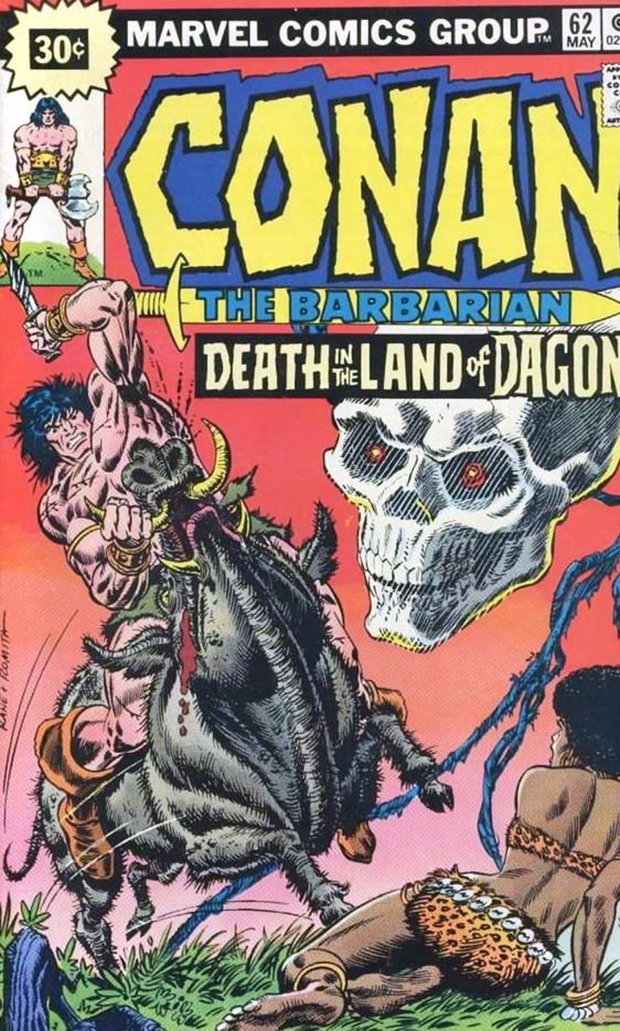 Conan The Barbarian #62 Cover B 30 Cent Variant