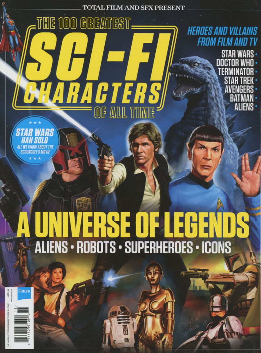 SFX Special UK The 100 Greatest Sci-Fi Characters Of All Time
