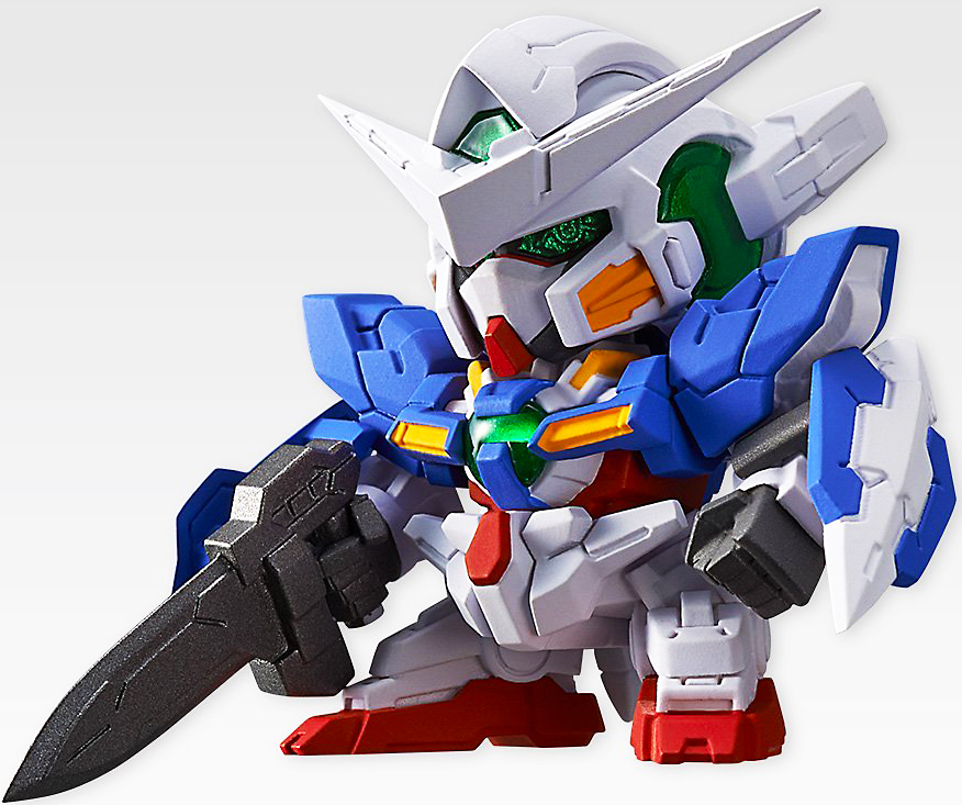 FW SD Gundam Neo #01 GN-001 Gundam Exia Figure