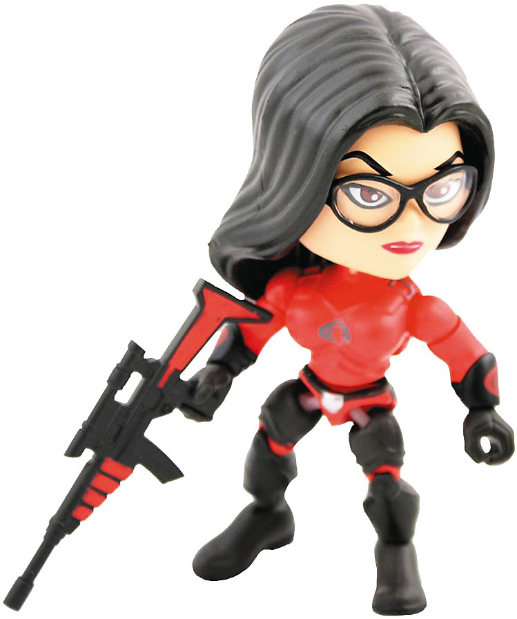 The Loyal Subjects x GI Joe Baroness Mini Figure Red Jumper Version SDCC 2016 Exclusive