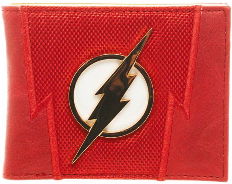 DC Comics Flash Suit Up Bi-Fold Wallet