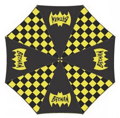 DC Comics Panel Umbrella - Batman Geo Pattern