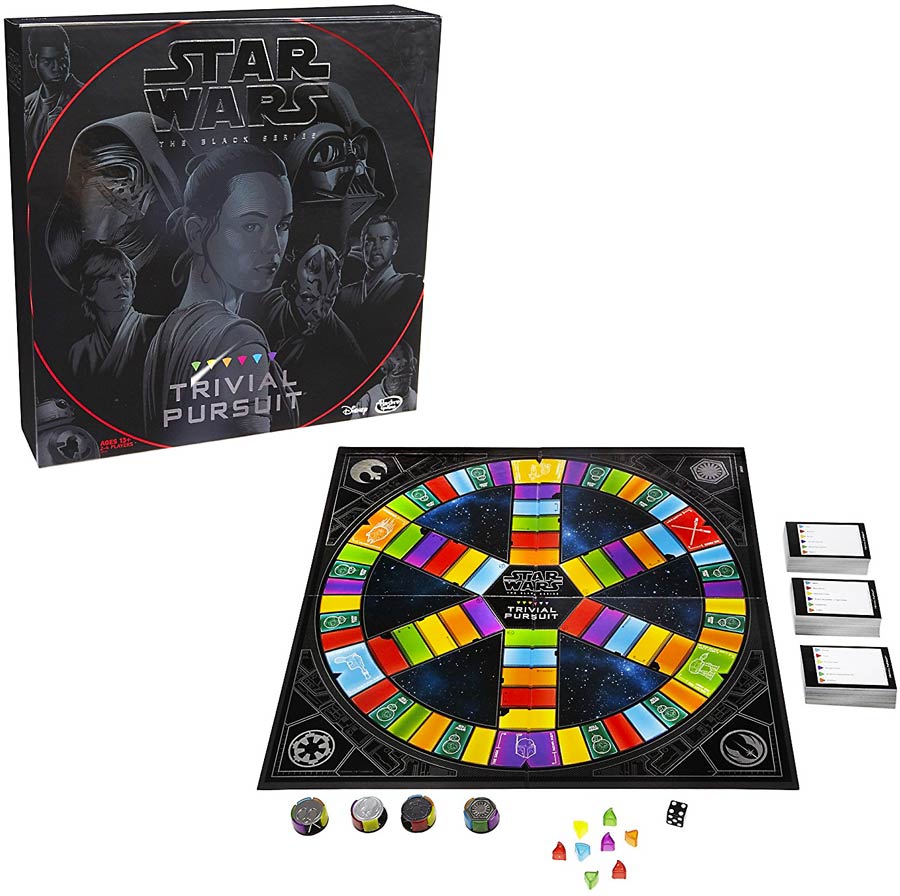 Trivial Pursuit Star Wars The Black Series Edition