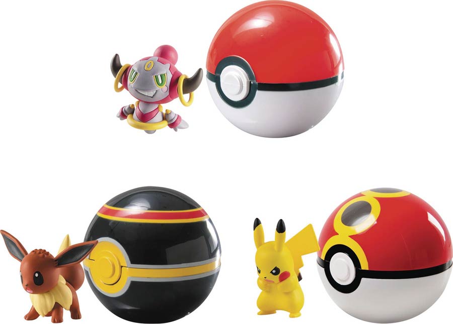 Pokemon Clip N Carry Poke Ball Assortment Case