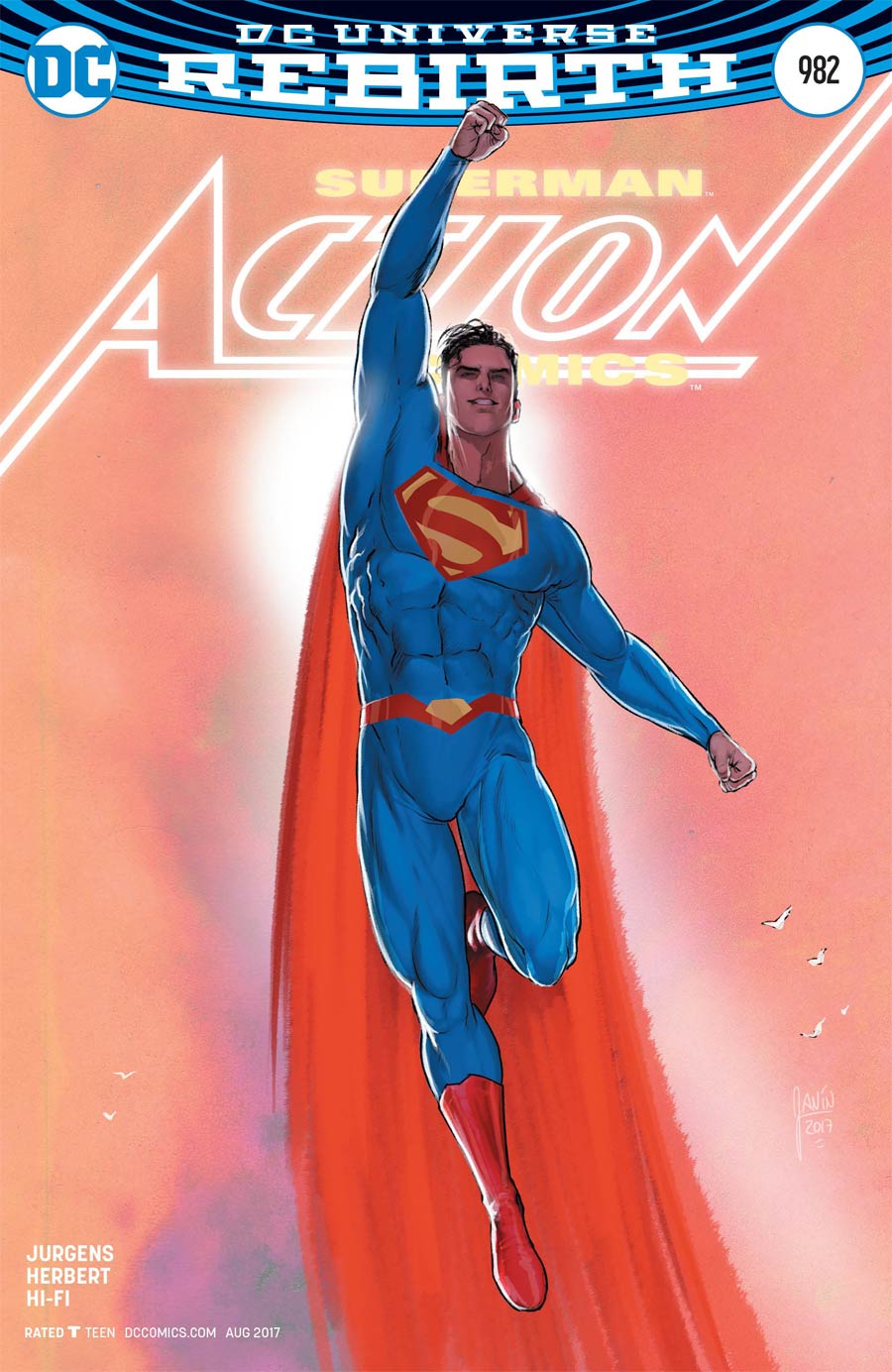 Action Comics Vol 2 #982 Cover B Variant Mikel Janin Cover