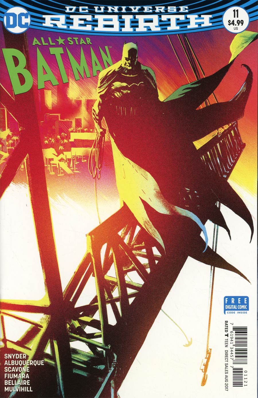 All-Star Batman #11 Cover B Variant Rafael Albuquerque Cover