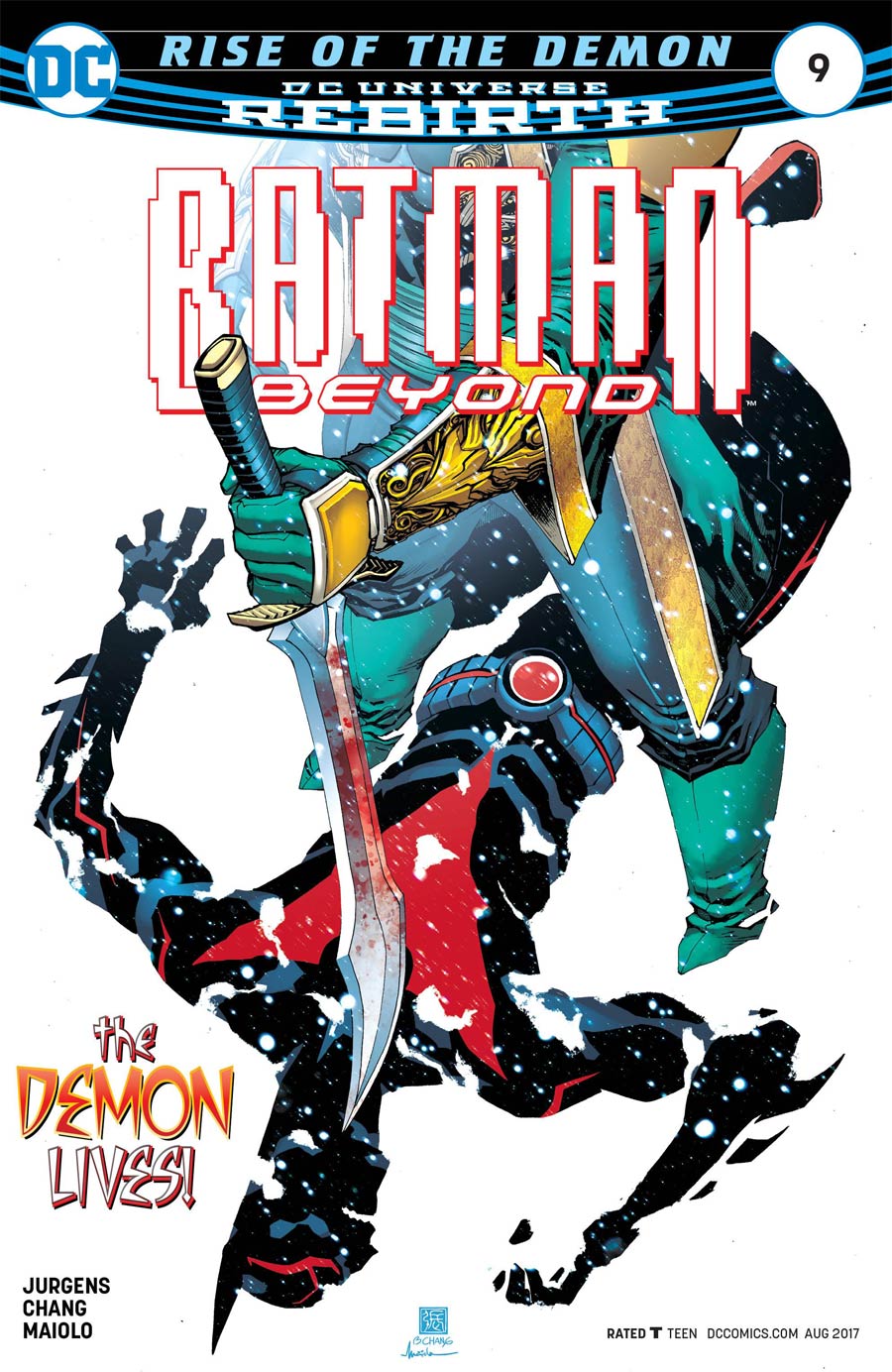 Batman Beyond Vol 6 #9 Cover A Regular Bernard Chang Cover