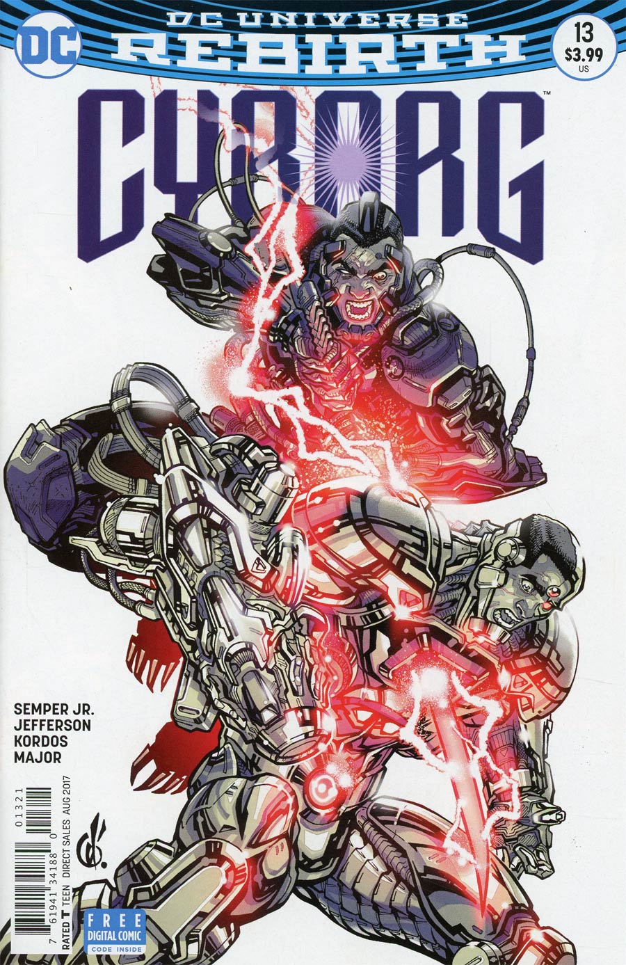 Cyborg Vol 2 #13 Cover B Variant Carlos DAnda Cover