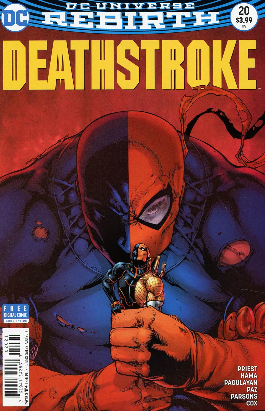 Deathstroke Vol 4 #20 Cover B Variant Shane Davis Cover (Lazarus Contract Epilogue)