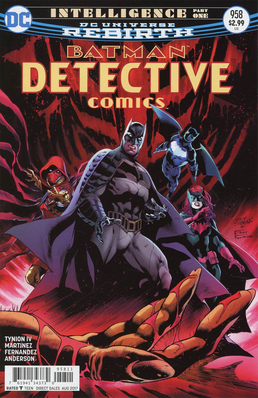 Detective Comics Vol 2 #958 Cover A Regular Eddy Barrows & Eber Ferreira Cover