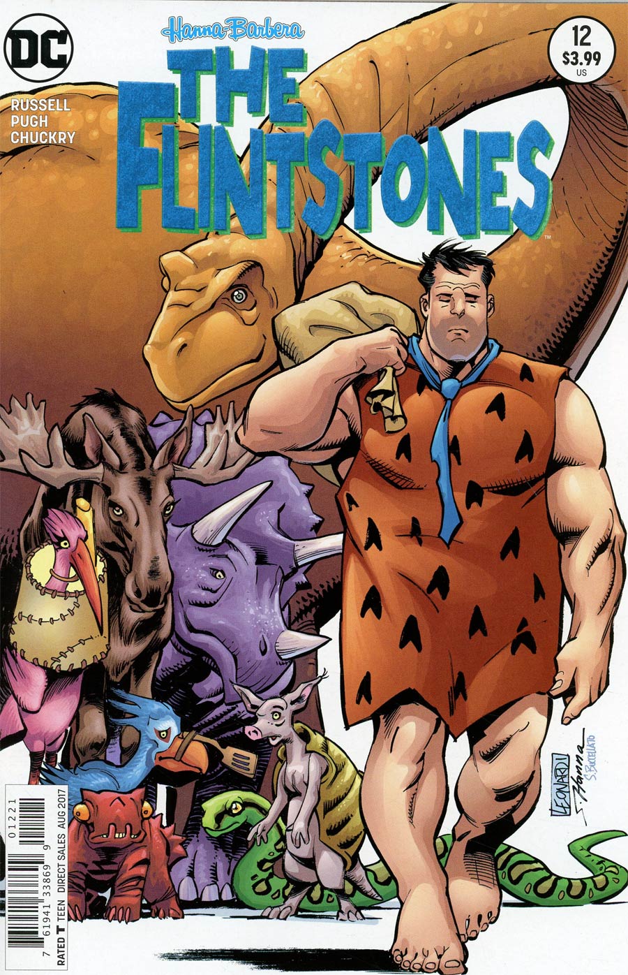 Flintstones (DC) #12 Cover A Regular Yanick Paquette Cover