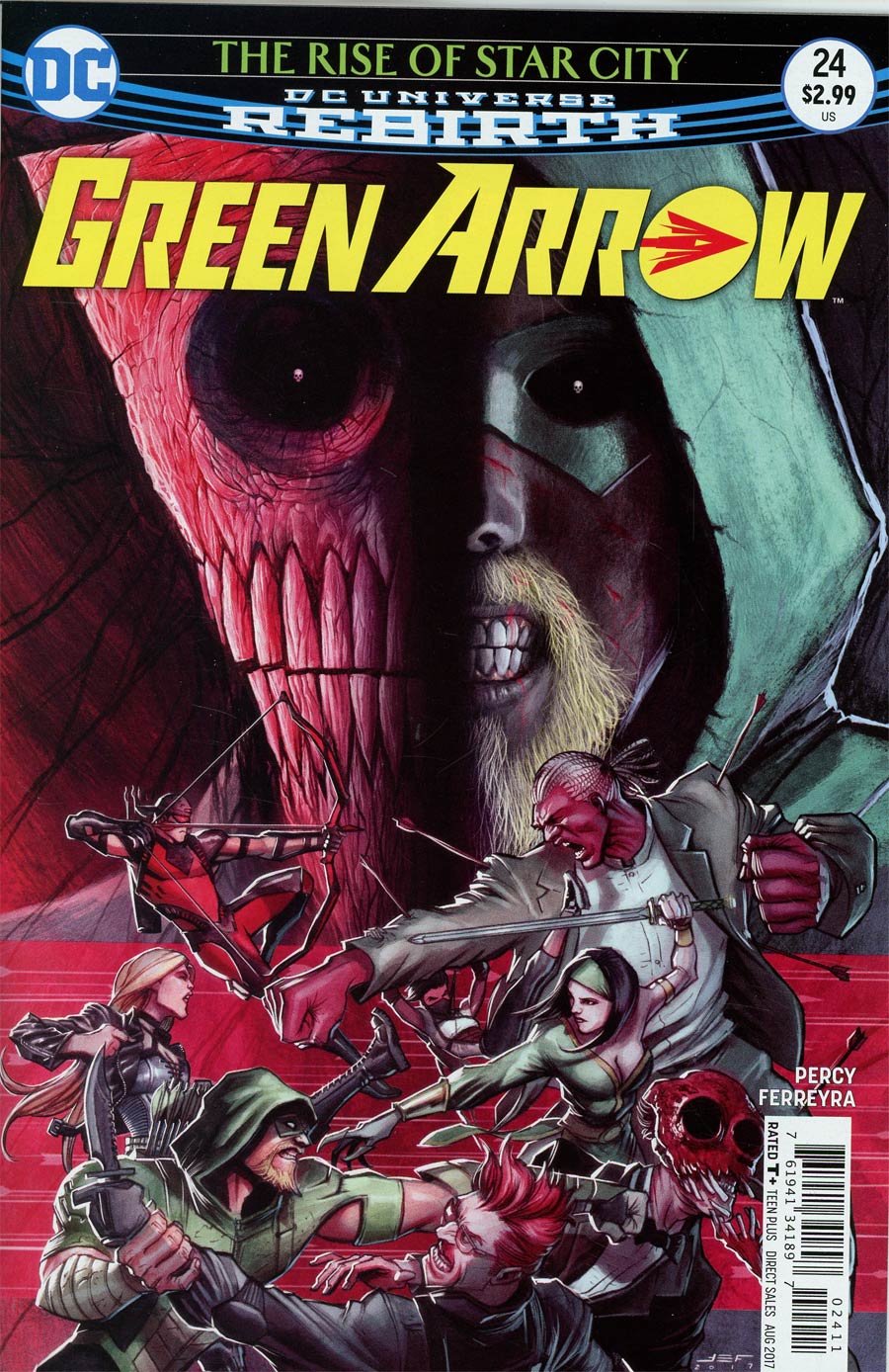 Green Arrow Vol 7 #24 Cover A Regular Juan Ferreyra Cover